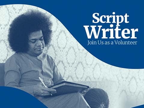 Script Writer - Join Us as a Volunteer