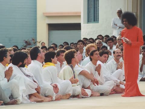 Soaking In Sai Bliss