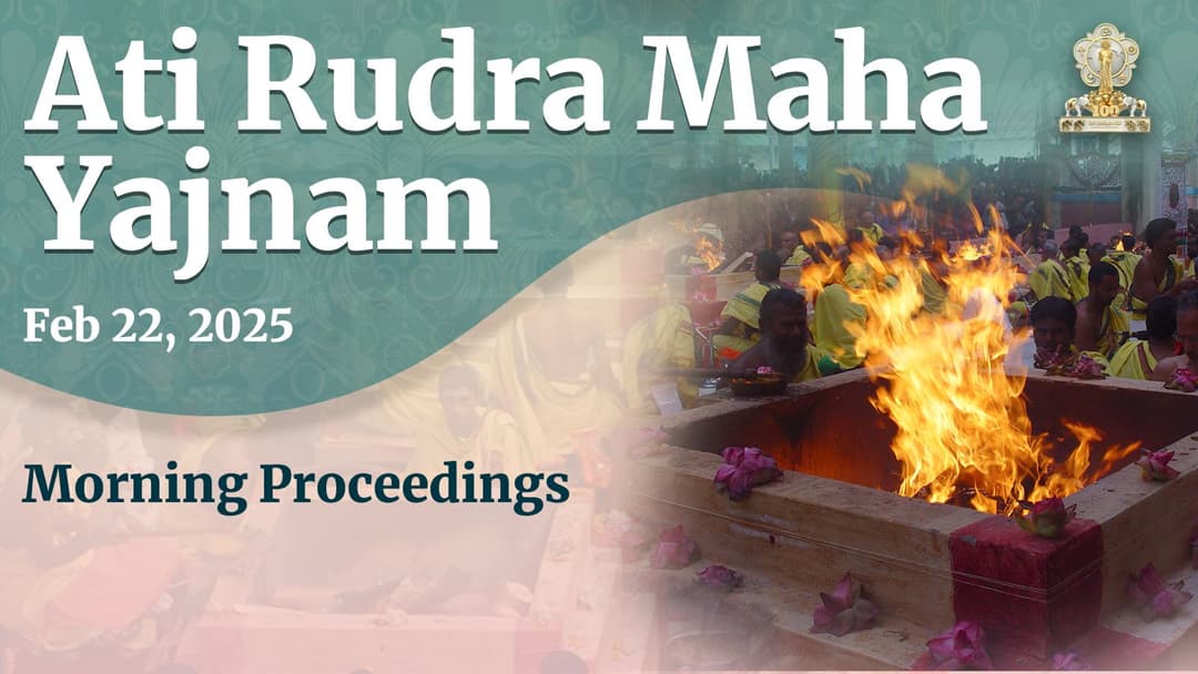 08 - Rudra Parayanam & Rudra Abhishekam Continuation