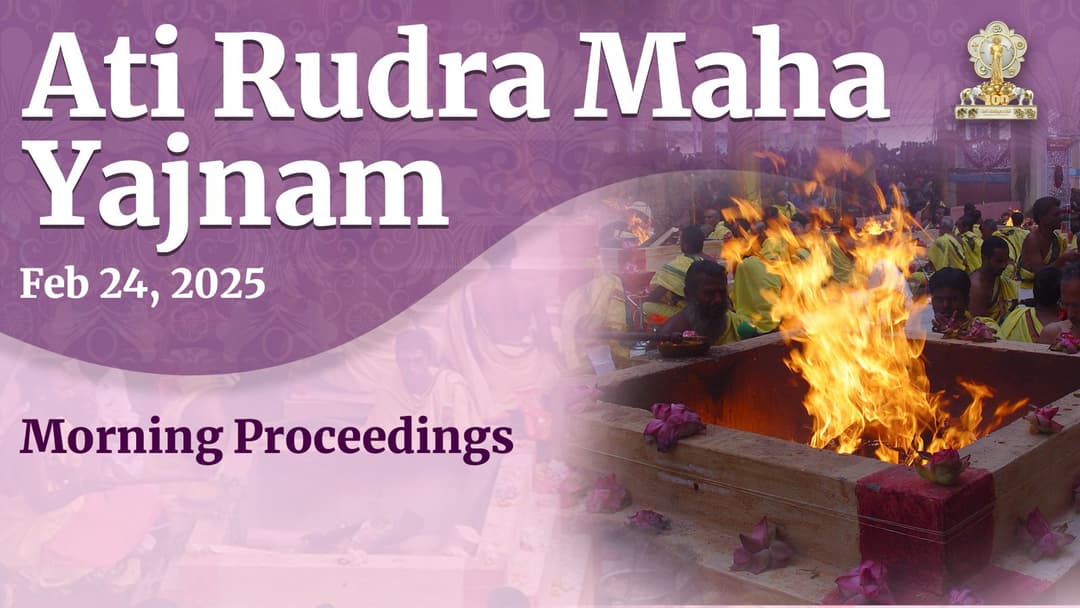 09 - Rudra Parayanam & Rudra Abhishekam Continuation