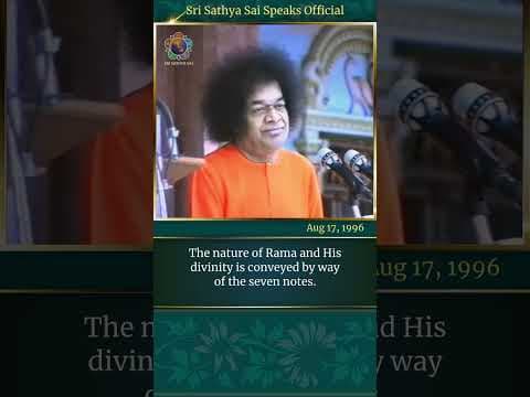 The Numerological Significance of Rama Nama | Sri Sathya Sai Speaks | Aug 17, 1996