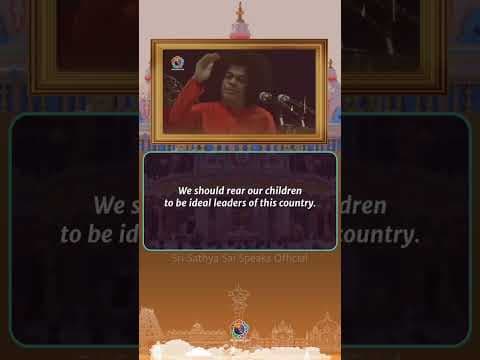  Unity - Goal of Life | Sri Sathya Sai Speaks #Shorts